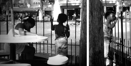 Mommy, I want… mommy, I don’t…